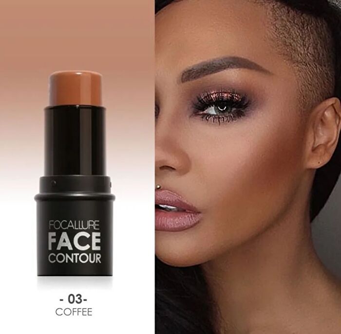 Focallure Highlighter & Contour - 4 Colors - #04 BROWN