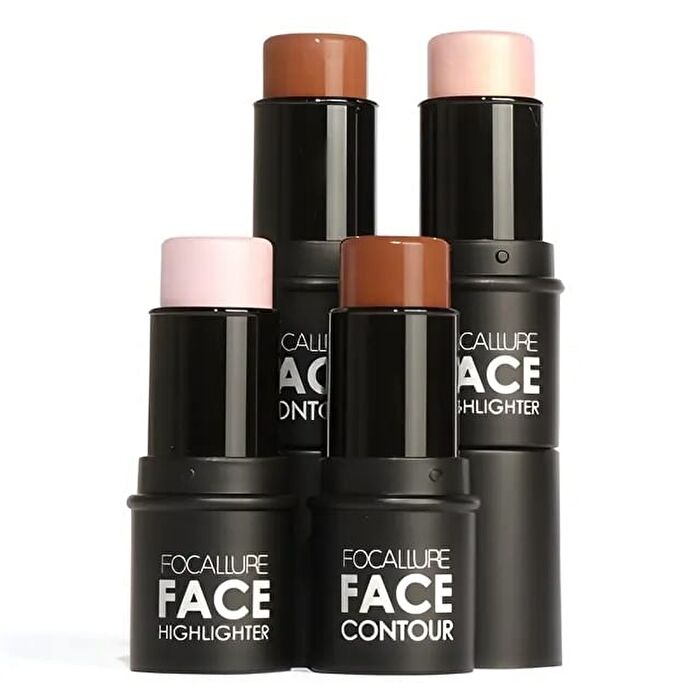 Focallure Highlighter & Contour - 4 Colors - #03 COFFEE