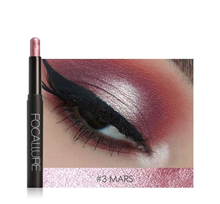Focallure Shimmer Cream Eyeshadow Pencil - 12 Colors - #2 CHAMPAGNE