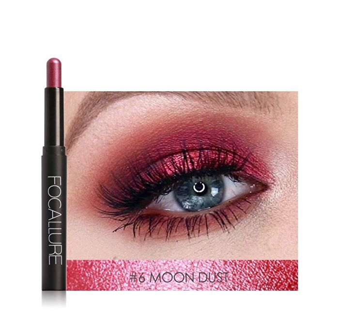Focallure Shimmer Cream Eyeshadow Pencil - 12 Colors - #1 FROST