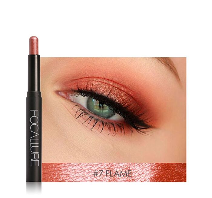 Focallure Shimmer Cream Eyeshadow Pencil - 12 Colors - #1 FROST