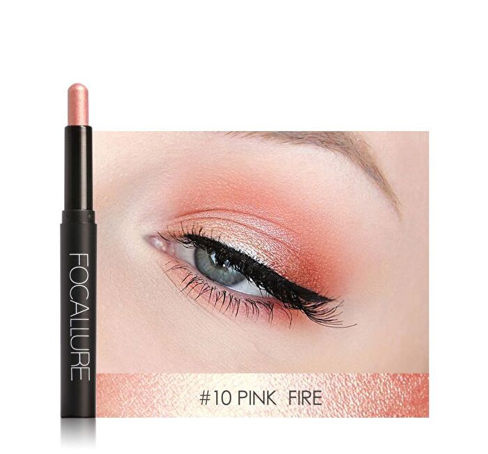 Focallure Shimmer Cream Eyeshadow Pencil - 12 Colors - #1 FROST
