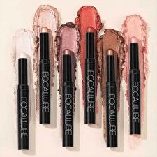 Focallure Shimmer Cream Eyeshadow Pencil - 12 Colors - #8 COPPER