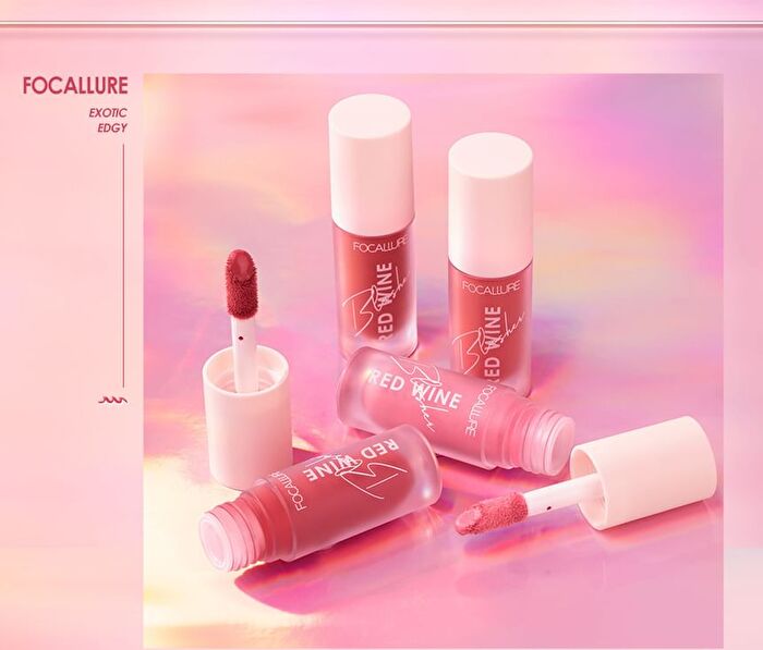 Focallure HANGOVER Red Wine Blusher - 4 Colors - #3 BORDEAUX