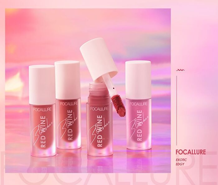 Focallure HANGOVER Red Wine Blusher - 4 Colors - #2 SHERRY