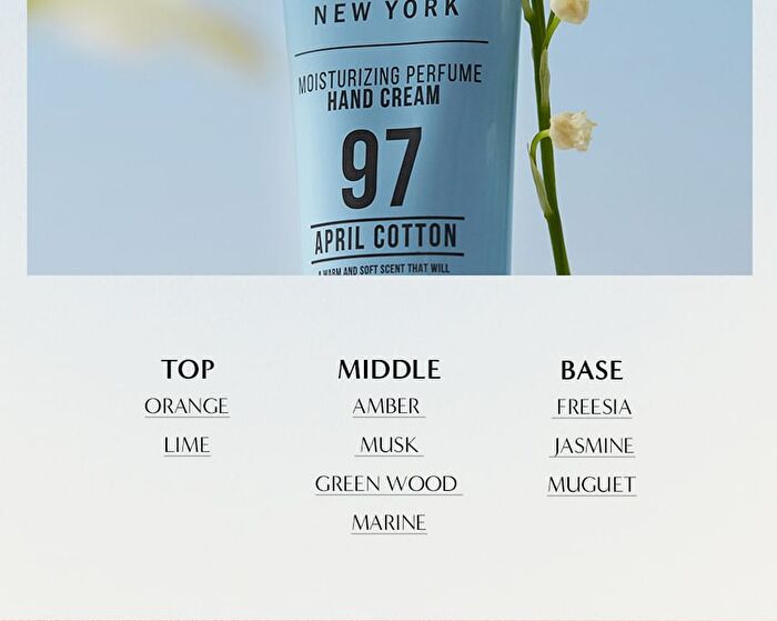 Moisturizing Perfume Hand Cream - 7 Types - #11 White Soap