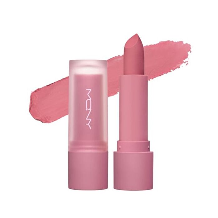 Mqny Powder Matte Lipstick - 6 Colors - #01 Pink Shower