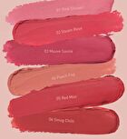 Mqny Powder Matte Lipstick - 6 Colors - #04 Peach Fog