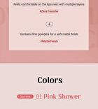 Mqny Powder Matte Lipstick - 6 Colors - #04 Peach Fog