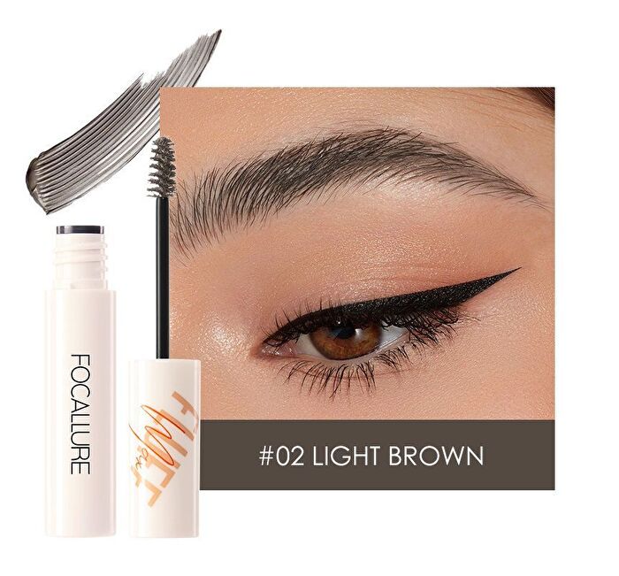 Focallure FLUFFMAX Brow Mascara/Brow Gel - 4 Colors - #4 CLEAR