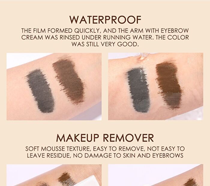 Focallure FLUFFMAX Brow Mascara/Brow Gel - 4 Colors - #4 CLEAR