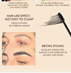 Focallure FLUFFMAX Brow Mascara/Brow Gel - 4 Colors - #3 DEEP BROWN