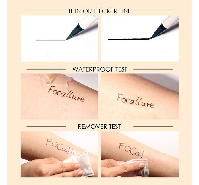 Focallure Superfine Liquid Eyeliner Pen - # BLACK