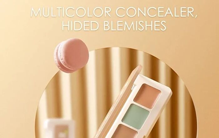 Focallure Color Correcting Concealer Palette - #1 - 4.3g