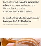 Green Monster D-Toc Kombucha - 6 Types - Pomegranate Hibiscus