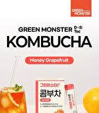 Green Monster D-Toc Kombucha - 6 Types - Honey Grapefruit