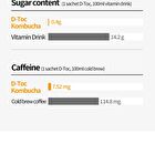 Green Monster D-Toc Kombucha - 6 Types - Honey Grapefruit