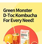 Green Monster D-Toc Kombucha - 6 Types - Honey Grapefruit