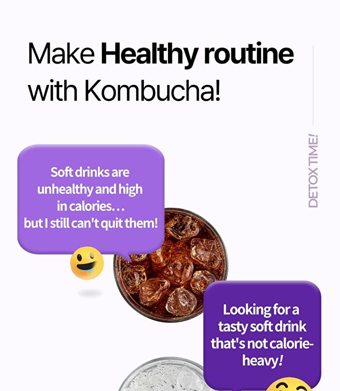 Green Monster D-Toc Kombucha - 6 Types - Honey Grapefruit