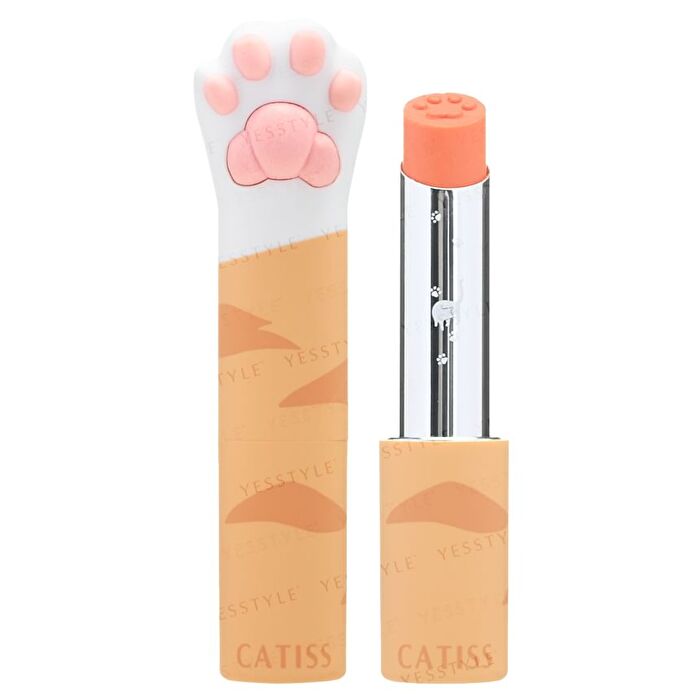 Ginger Cat Paw Lip Balm Honey Flavor & Natural Orange - 3g