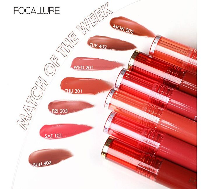 Focallure Jelly Clear Glossy Tint - 17 Colors - #101