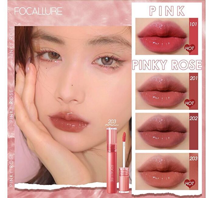 Focallure Jelly Clear Glossy Tint - 17 Colors - #203