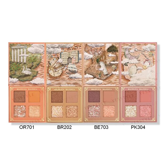 Majolica Majorca Shadow Flash - BR202 Raindrop Rhythm Brown