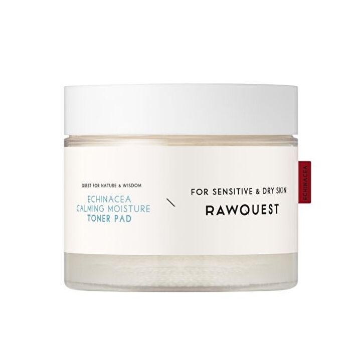 Rawquest Echinacea Calming Moisture Toner Pad - 60 pads