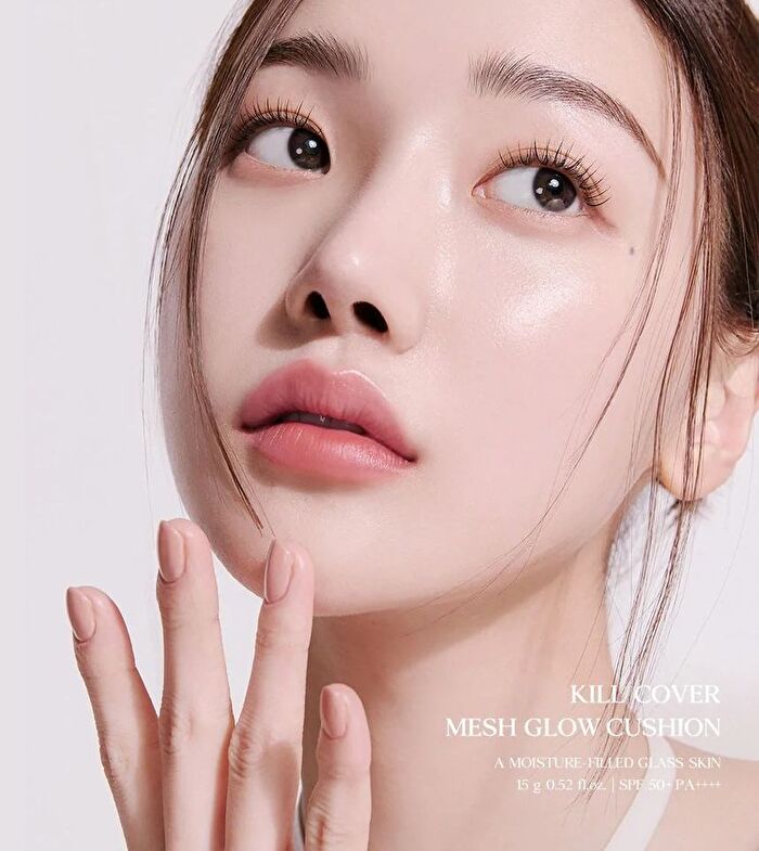 Kill Cover Mesh Glow Cushion Set - 3 Colors - #02 Lingerie