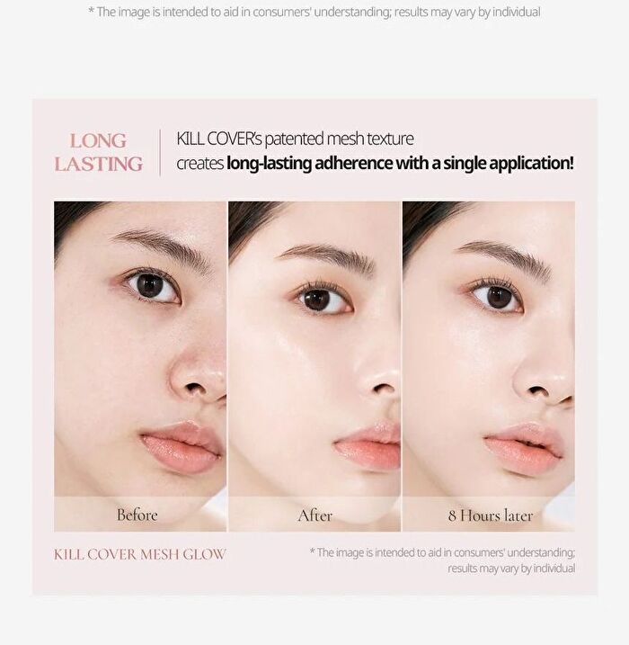 Kill Cover Mesh Glow Cushion Set - 3 Colors - #04 Ginger