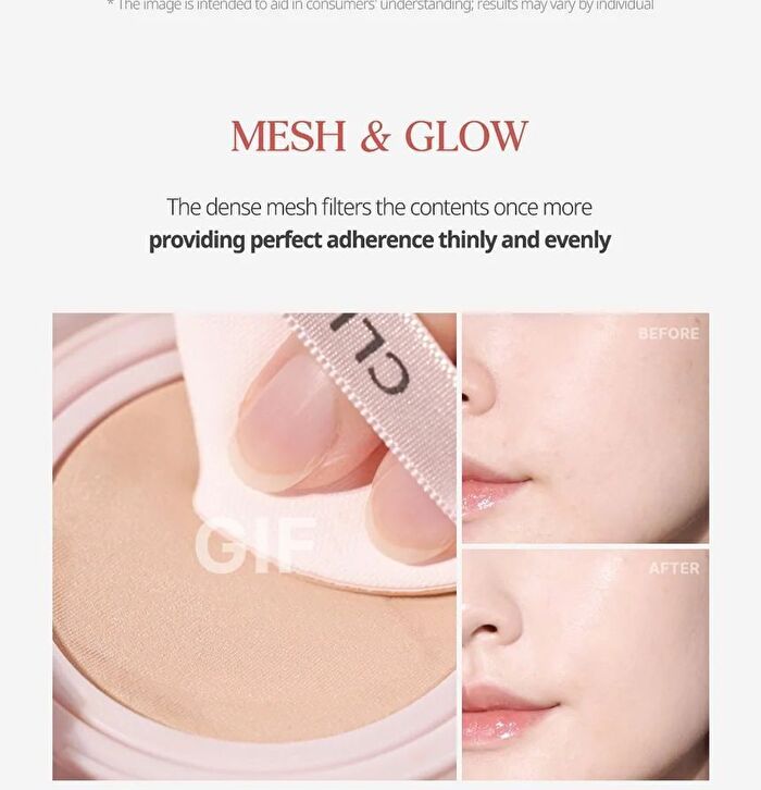 Kill Cover Mesh Glow Cushion Set - 3 Colors - #04 Ginger
