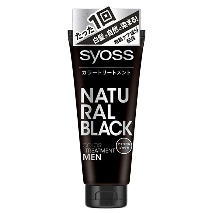 syoss Hair Color Treatment For Men Natural Black - Natural Black 180g