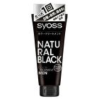 syoss Hair Color Treatment For Men Natural Black - Natural Black 180g