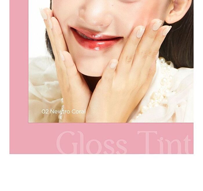 Lip Silhouette Gloss Tint - 8 Colors - #02 Newtro Coral