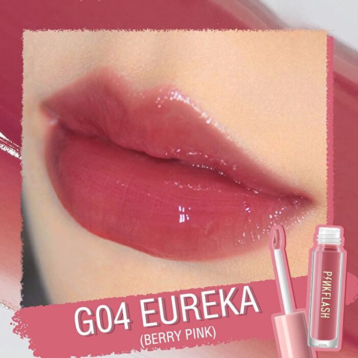 Pinkflash Lasting Glossy Lipgloss - 11 Colors - #S02 TWINKLE