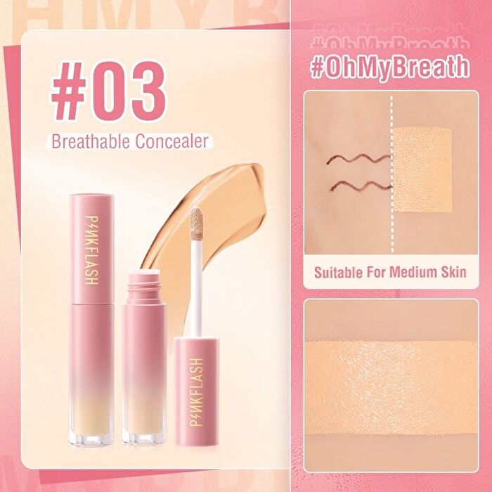 Pinkflash Lasting Matte Concealer - 5 Colors - #03 3.2g