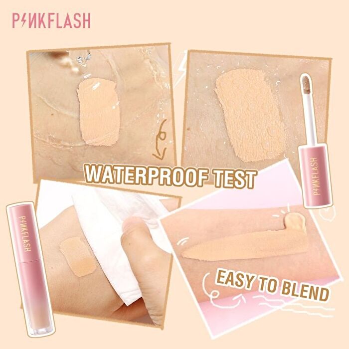 Pinkflash Lasting Matte Concealer - 5 Colors - #01 3.2g