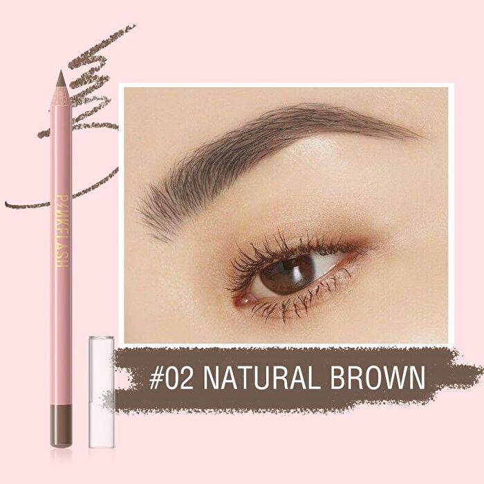 Pinkflash Incredible Waterproof Eyebrow Pencil - 4 Colors - #4 DARK GRAY BROWN