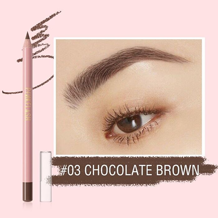 Pinkflash Incredible Waterproof Eyebrow Pencil - 4 Colors - #4 DARK GRAY BROWN