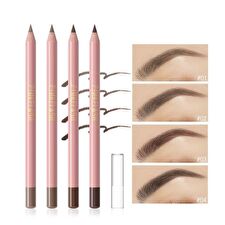 Pinkflash Incredible Waterproof Eyebrow Pencil - 4 Colors - #3 CHOCOLATE BROWN