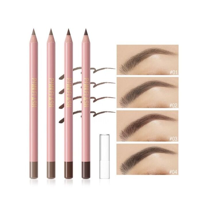 Pinkflash Incredible Waterproof Eyebrow Pencil - 4 Colors - #2 NATURAL BROWN