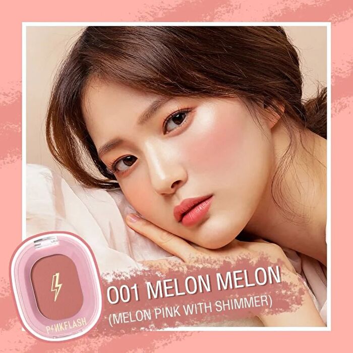 Pinkflash Chic In Cheek - 11 Colors - #O01 MELON MELON