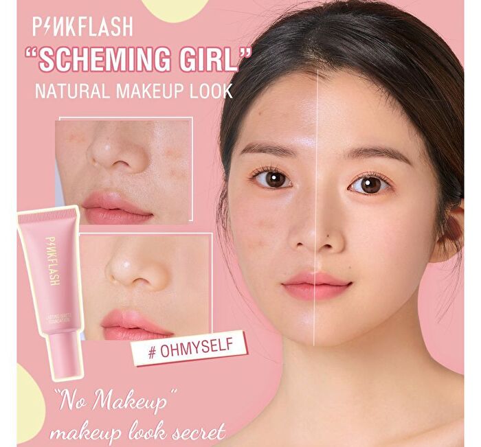 Pinkflash Lasting Matte Foundation - 6 Colors - #2 SAND BEIGE