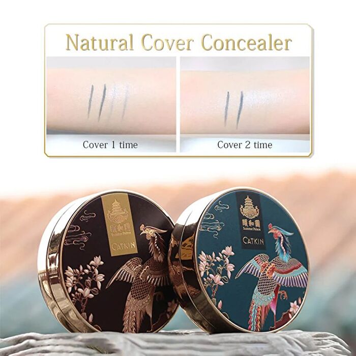 Catkin Summer Palace BB Moisture Cover BB Cream Cushion Foundation Set (#C01 Natural) - #C01 Natural - 13g*2