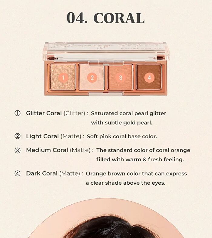 Daily Basic Palette - 7 Types - #07 Burgundy