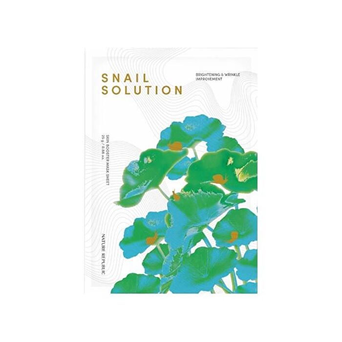 Snail Solution Skin Booster Mask Sheet - 2024 Version - 25g x 1 sheet
