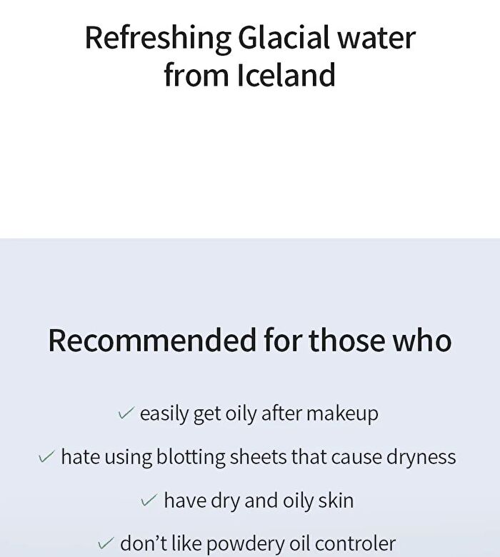 Glacial Biome Water No-Sebum Cushion - 10g