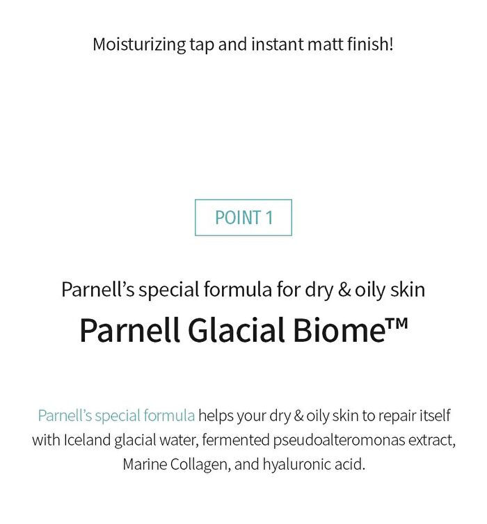 Glacial Biome Water No-Sebum Cushion - 10g