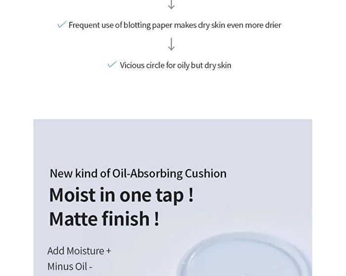Glacial Biome Water No-Sebum Cushion - 10g