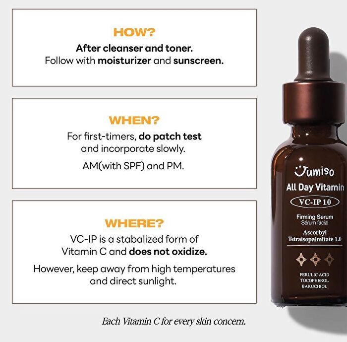 Jumiso All Day Vitamin VC-IP 1.0 Firming Serum - 30ml